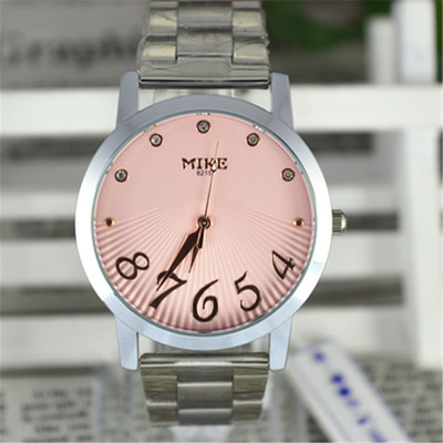 新款熱賣 時尚休閑米可情侶鋼帶精禮品表學生表8215