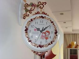 包郵促銷！創意時尚超靜音白色掛鐘，打造簡約田園家居美學